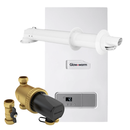 Glow-worm Energy7 35C Combi Restart Pack (Horizontal) - Up to 10 years guarantee available*